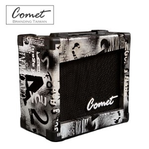 Comet GA-10 超值彩繪10瓦 吉他音箱（電音箱-內建破音效果） GA10
