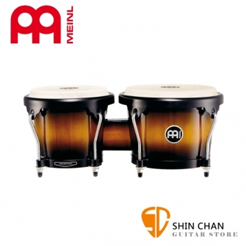 Meinl HB100VSB 暹羅橡木 邦哥鼓 Vintage Sunburst Bongos 顏色:夕陽漸層【型號:HB100 VSB/打擊樂器/手鼓/bongo】