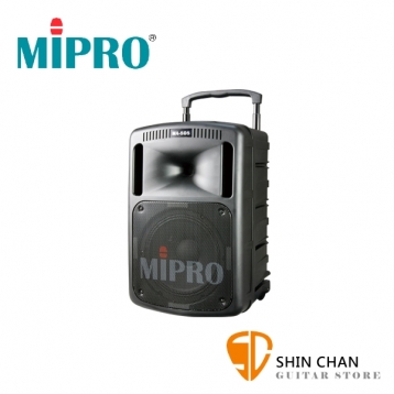 PA喇叭 Mipro MA808 旗艦型手提式無線擴音機 MA-808 附兩支無線麥克風、保護套