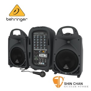 PA喇叭►德國Behringer PPA500BT 攜帶式行動藍芽PA喇叭(500瓦) 附麥克風