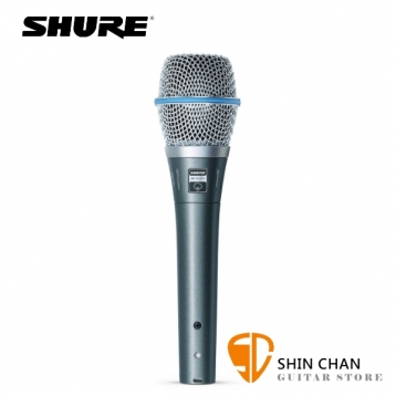 Shure Beta87a 電容式 超心形 人聲專用麥克風 原廠公司貨 一年保固【Beta-87a】