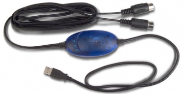 M-Audio MIDISPORT Uno USB MIDI 介面傳輸線