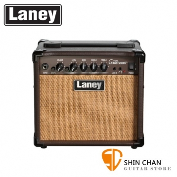 Laney LA15C 15瓦民謠吉他音箱 內建CHORUS 木吉他音箱【LA-15C/英國品牌】