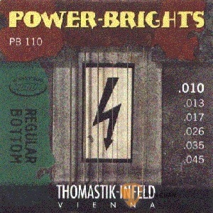 Thomastik Infeld奧地利手工電吉他弦 Power-Bright 系列: PB110 (10-45)電吉他弦【進口弦專賣店/PB-110/手工弦】