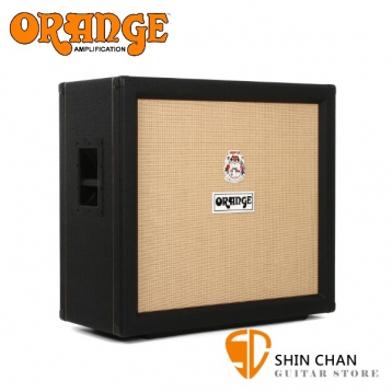 Orange PPC412 4X12" 電吉他音箱箱體 (240瓦) 黑色【PPC-412】喇叭音箱