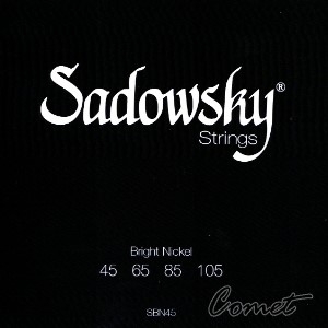 Sadowsky 貝斯弦（Bright Nickel）45~105【貝斯弦專賣店/進口貝斯弦】