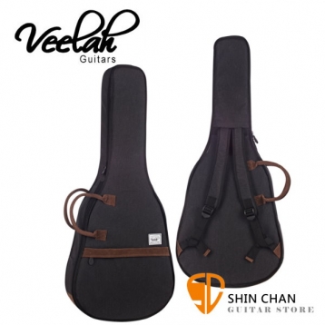 Veelah吉他袋 41吋 黑色厚袋（雙揹/木吉他/民謠吉他厚袋）V1/V3/V5/V6/OM 推薦原廠吉他袋