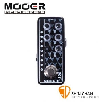 Mooer 001 Gas Station 迷你音箱前級模擬效果器【Micro Preamp】【Diezel Hagen】