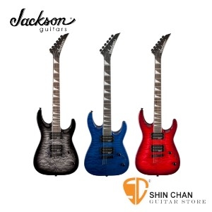jackson吉他 &#9658; Jackson JS32TQ DINKY 電吉他 (鯊魚鰭指位記號)  附琴袋、背帶、導線、琴布、Pick X 2【JS-32TQ/雙雙拾音器】