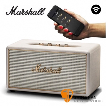 Marshall Stanmore Wifi 音響 Multi-Room 無線喇叭 Wi-Fi / 藍芽喇叭 經典音箱 造型 / 台灣公司貨 奶油白 STANMORE WIFI