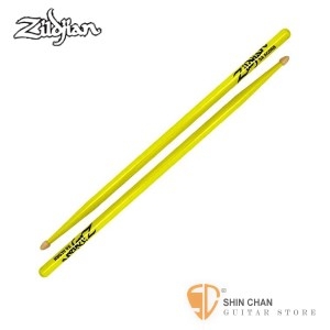 鼓棒 ► Zildjian 5ACWDGY 黃色鼓棒 5A