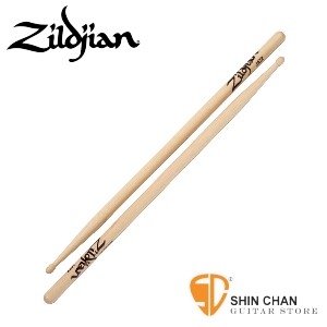 鼓棒 ► Zildjian JZWN 胡桃木爵士鼓棒【Hickory Natural Finish Jazz Wood Tip Drumsticks】