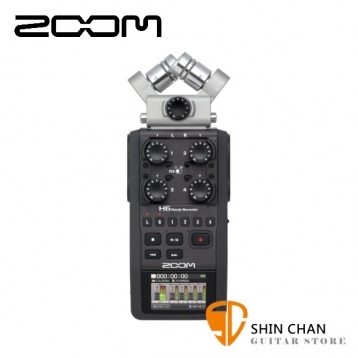 ZOOM H6 立體聲專業錄音座 二組收音麥克風 原廠一年半保固 公司貨【X/Y立體麥克風/MS麥克風/超越同級音質】