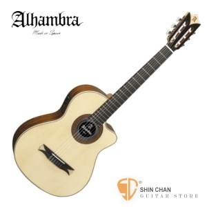 古典吉他 ► Alhambra 阿罕布拉- CS-1 CW A E2 可插電全單板切角古典吉他 西班牙製【附古典吉他硬盒】西班牙古典吉他