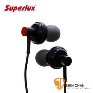 Superlux HD381 Series 入耳式監聽級耳機 (黑色) HD-381 舒伯樂 耳塞式