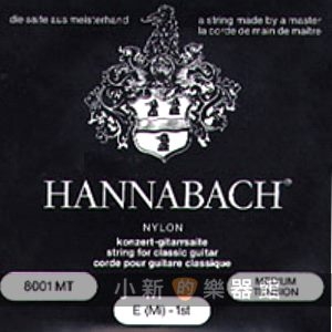 HANNABACH 800MT 中張力鍍銀古典吉他弦【古典弦專賣店/尼龍弦/800-MT】