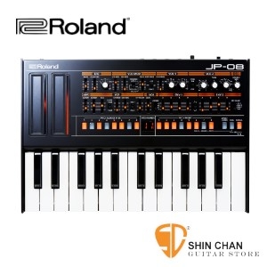 合成器▻ Roland JP-08 + K-25M 限量版 迷你經典音源機 +控制鍵盤組【Sound Module音源/JUPITER-8】