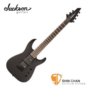 jackson吉他 &#9658; Jackson JS22-7 DINKY 7弦電吉他 附琴袋、背帶、導線、琴布、Pick X 2【JS-227/雙雙拾音器】