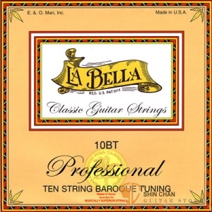 La Bella 10BT 巴洛克10弦古典吉他專用弦 【十弦古典吉他專用弦/演奏專用弦/10-BT】