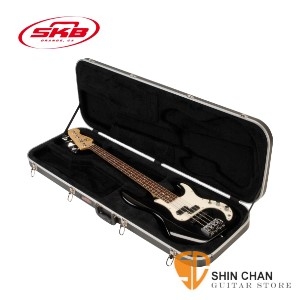 貝斯硬盒 ► SKB SKB-4 電貝斯Standard專用硬盒 可鎖【SKB4/Electric Bass Economy Rectangular Case】