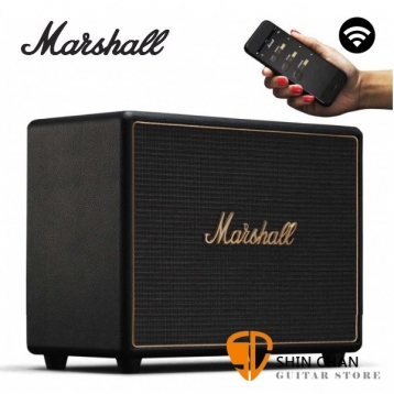Marshall Woburn Wifi 音響 Multi-Room 無線喇叭 Wi-Fi / 藍芽喇叭 經典音箱 造型 / 台灣公司貨 黑 WOBURN WIFI