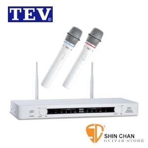 無線麥克風 &#9658; TEV TR-760 UHF雙頻道接收 無線接收機 附二支無線麥克風(適用於家庭卡拉OK)
