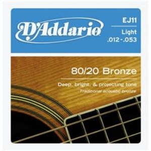 D'Addario EJ11青銅民謠弦（12-53）【DAddario/進口弦/EJ-11】