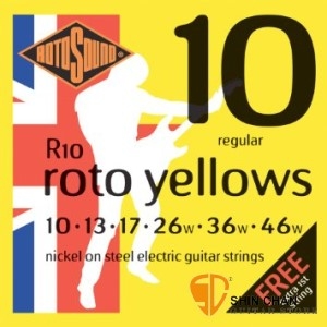 ROTOSOUND R10 鍍鎳弦電吉他弦(10-46)【英國製/電吉他弦/R-10】