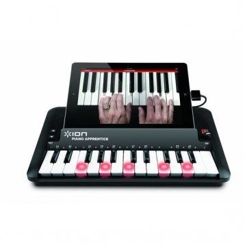 ION 隨身 25鍵電鋼琴 / 電子琴 - 鋼琴練習器 PIANO APPRENTICE（ipad/ipod/iphone專用）蘋果裝置
