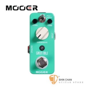 Mooer Green Mile 失真效果器【Overdrive Pedal】【Micro系列GM】