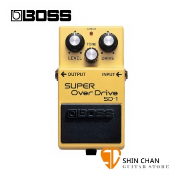 BOSS SD1 超級 破音效果器  SUPER OverDrive 電吉他單顆效果器/樂團必備 sd-1