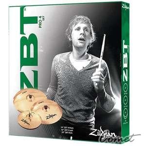 Zildjian ZBT 4 PRO 套裝銅鈸4片組