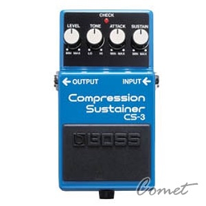 BOSS CS-3 壓縮效果器 【Compression Sustainer/經典壓縮/電吉他/BASS/單踏效果器/CS3/五年保固】