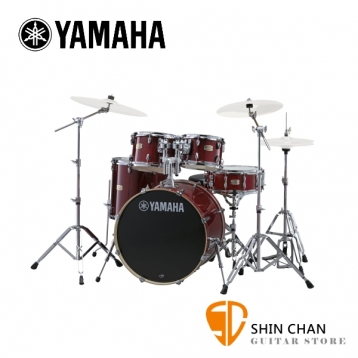 YAMAHA Stage Custom Birch 爵士鼓 紅莓色 100%全樺木  附贈 原廠鼓椅、鼓墊、原廠HW780鼓架組(不含套鈸)