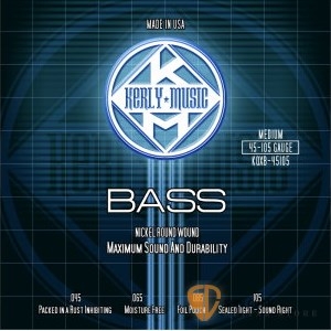 Bass弦&#9658;Kerly 冰火弦 KQXB-45105 美製電貝斯弦  (45-105)