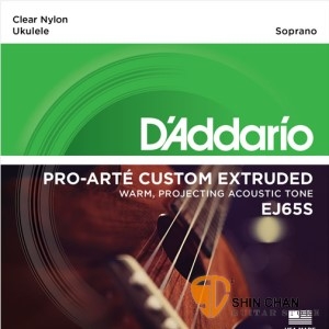 D'Addario EJ65S 21吋烏克麗麗弦 Soprano (適用調弦法:1B-2F#-3D-4A)【EJ-65S/UKULELE/DAddario】
