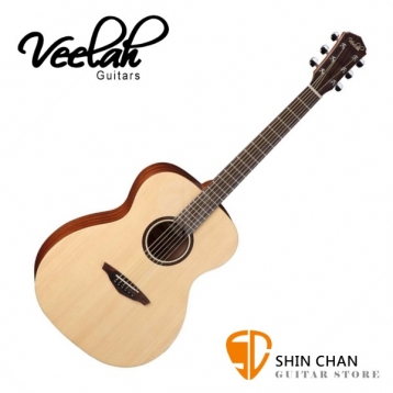 Veelah吉他 V1-OM桶身/面單板-附贈Veelah木吉他袋/V1專用（全配件）/台灣公司貨