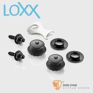 LOXX E-B-CHROME 電吉他安全背帶扣 德國製