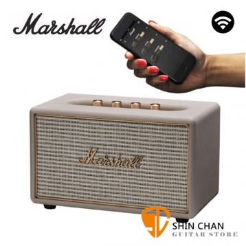 Marshall Acton Wifi 音響 Multi-Room 無線喇叭Wi-Fi / 藍芽喇叭 經典音箱 造型 / 台灣公司貨 奶油白 Acton WIFI