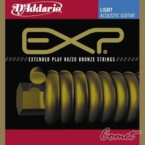 D'addario EXP11黃銅包覆民謠弦(12-53)【DAddario/木吉他弦/EXP-11】