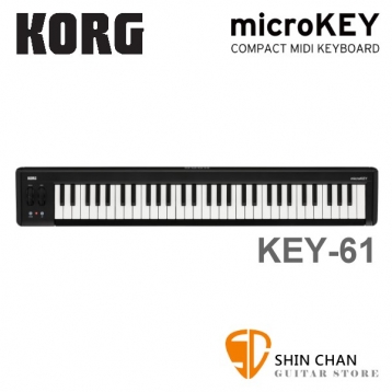 KORG microKEY2-61 61鍵 迷你MIDI控制鍵盤 USB介面 原廠公司貨 一年保固 microkey