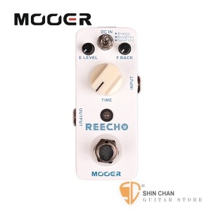 吉他效果器 ► Mooer REECHO 數位延遲效果器【Digital Delay Pedal】【RC】