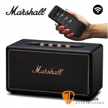 Marshall Stanmore Wifi 音響 Multi-Room 無線喇叭 Wi-Fi / 藍芽喇叭 經典音箱 造型 / 台灣公司貨 黑 STANMORE WIFI