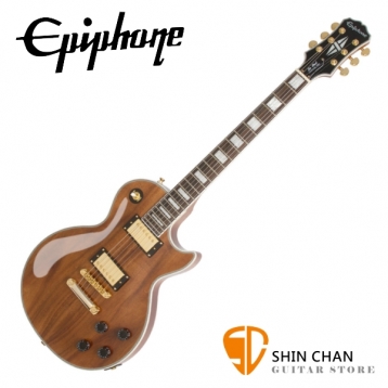 Epiphone Les Paul Custom Pro Koa 相思木 電吉他 台灣總代理/公司貨 附贈吉他琴袋、Pick、導線、吉他背帶、琴布