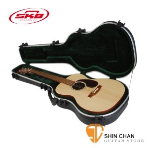 吉他硬盒 ► SKB SKB-000 OM型 民謠吉他專用硬盒 可鎖【SKB000/000 Sized Acoustic Guitar Case】