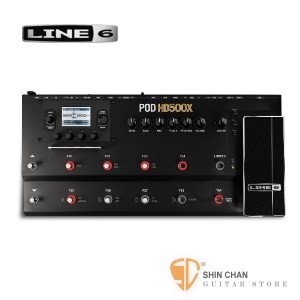 吉他效果器&#9658;Line 6 POD HD500X 電吉他綜合效果器【HD-500X】