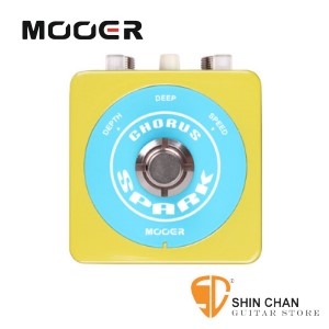 效果器 &#9658; Mooer SPARK CHORUS 經典合聲效果器【Spark 系列】【SCHO】