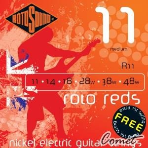 ROTOSOUND R11 鍍鎳電吉他弦(11-48)【英國製/電吉他弦/R-11】