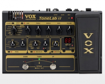 VOX ToneLab ST Guitar Multi-Effects Pedal 真空管效果器 (附原廠中文說明書)