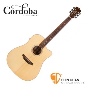 cordoba木吉他 ▷ Cordoba 美國品牌 D3-CE 單板可插電民謠吉他 (桶身: D桶身) 附原廠琴袋、PICK×2、移調夾、背帶、導線
